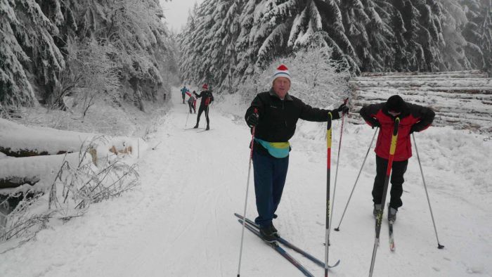 Na trase
Klíčová slova: Bělá;TJ Start;lyžaři;Český les