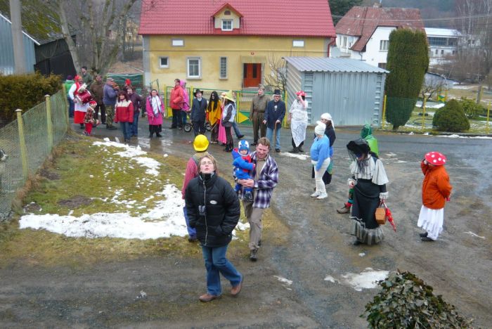 Masopustní průvod
Klíčová slova: Bělá masopust Újezd Svatého Kříže