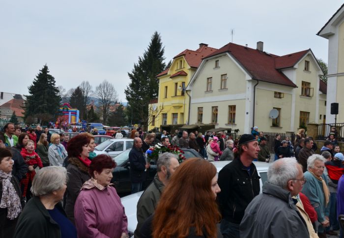 Bělá nad Radbuzou
Slavnostní akt na náměstí
Klíčová slova: Bělá Hostouň osvobození