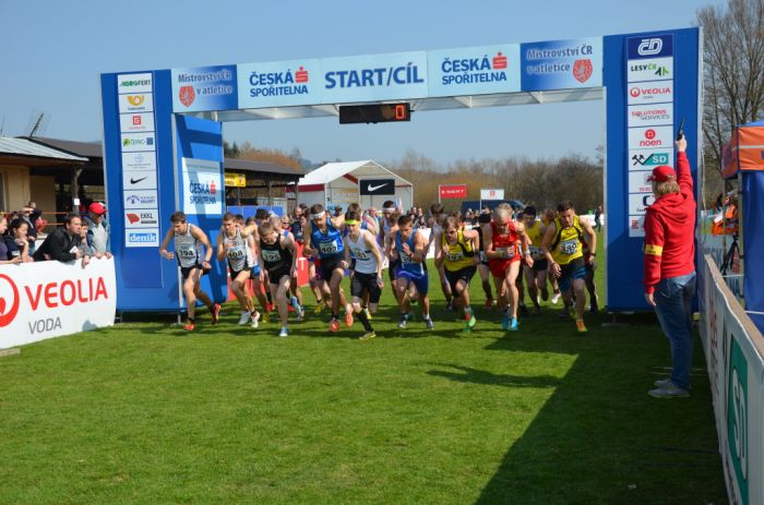 Start závodu mužů na 10 km
Klíčová slova: Bělá;kros;mistrovství