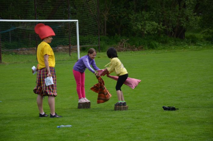 Program na fotbalovém hřišti
Klíčová slova: Bělá;dětský den