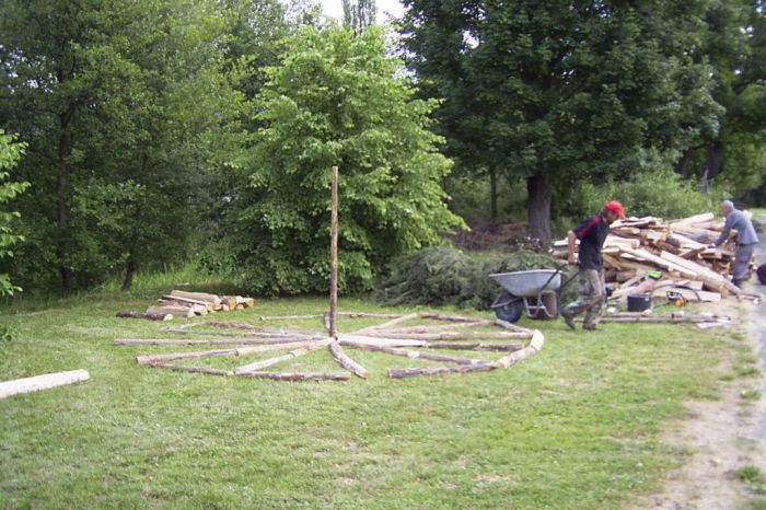 16. června - začátek stavby
Klíčová slova: Bělá;milíř