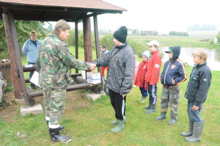 Vyhlašování vítězů
Klíčová slova: Bělá;rybáři