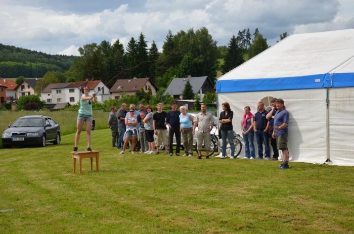 Ukázka rybolovné techniky
Klíčová slova: Bělá;rybáři