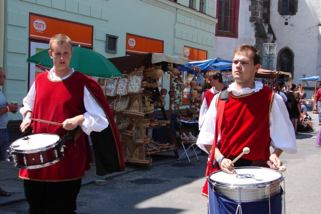 Historický průvod městem, foto: J. Vašků 
