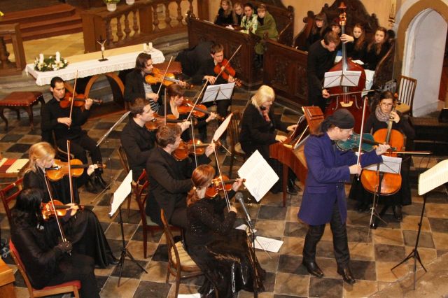 Pavel Šporcl a Pellant Collegium, foto. P. Balek 
