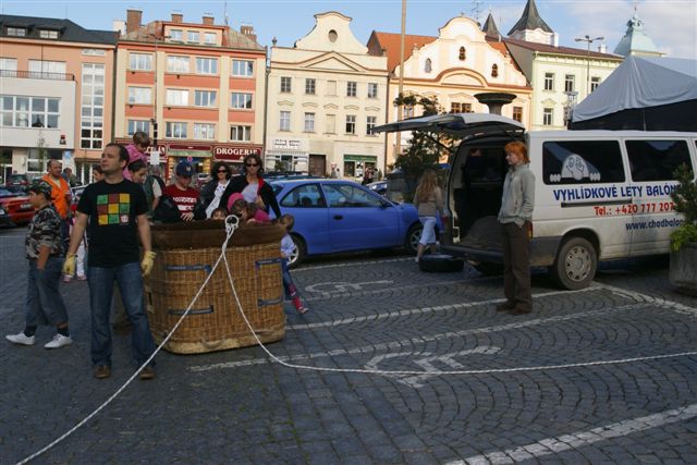 prezentace balónu
