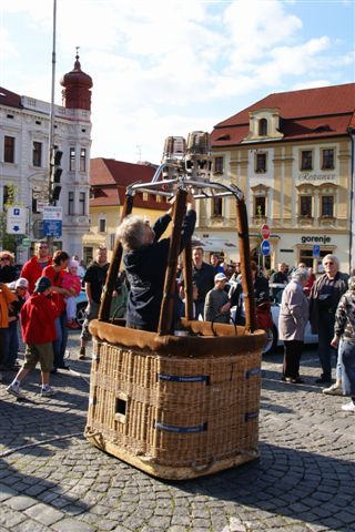 prezentace balónu
