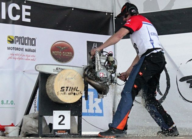 Timbersports 2014 – Czech Cup Města Sušice 
Autor E. Lískovec - www.kulturasusice.cz
